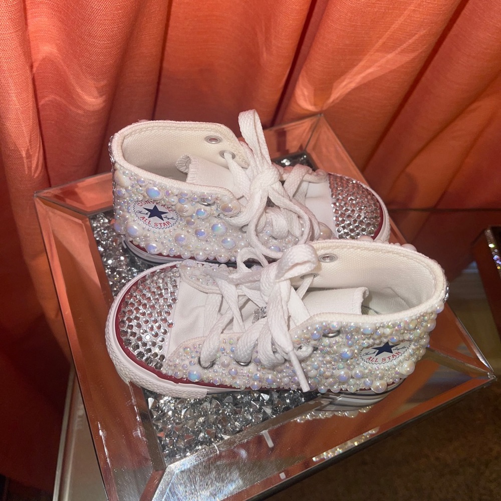 Rhinestone Converse - Picture 2 of 6